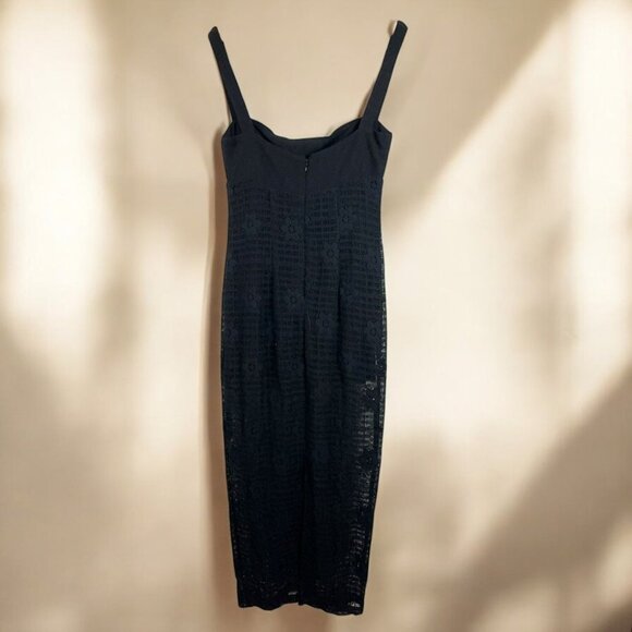 NWT Rumer Daisy Maxi Dress Size Small in Black - Picture 7 of 9